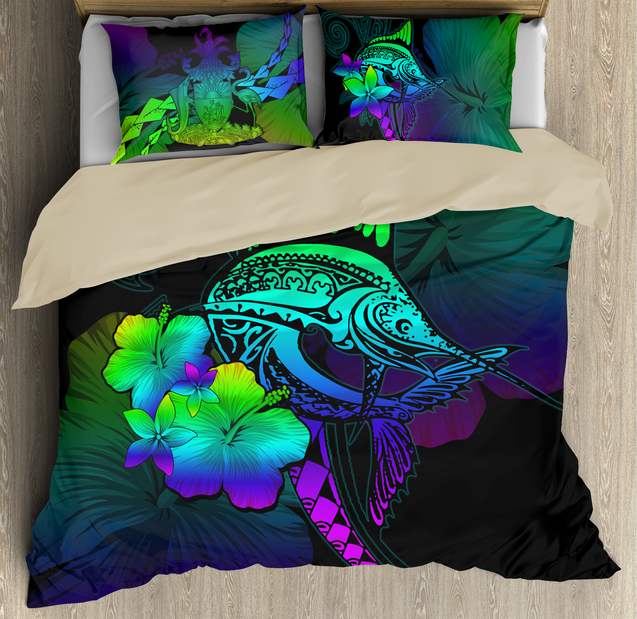 Animal Habiscus Hawaii Decorated 3D Bedding Set