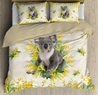 Australia Koala Golden Wattle bedding set