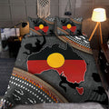 Aboriginal dots Zip pattern 3D design printed Bedding Set