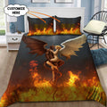 Customize Name Skull Bedding Set AM11062104