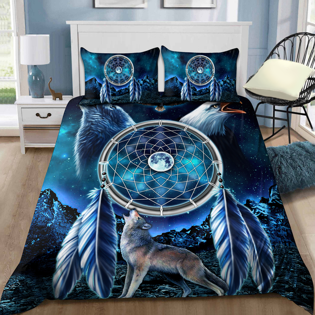 Native American 3D All Over Printed Bedding Set