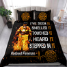 Retired Firefigter Bedding Set TNA19032102