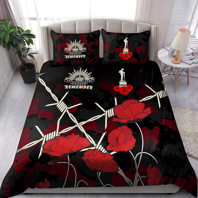 Premium Bedding Set Remember Anzac Day ML