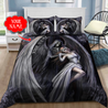 Customize Name Skull Bedding Set DQB08052105