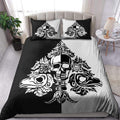 Gothic Art Skull Ace Spade 3D All Over Printed Bedding Set