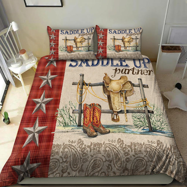 Cowboy 3D All Over Printed Bedding Set