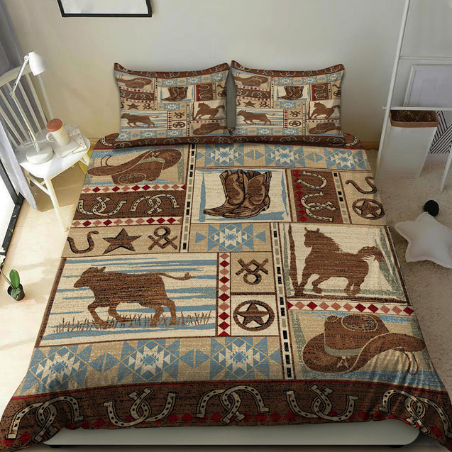 Cowboy 3D All Over Printed Bedding Set