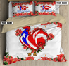 Customize Name Rooster Puerto Rico Bedding Set MH06042103