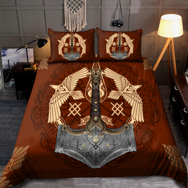 Viking 3D All Over Printed Bedding Set