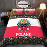 Customize Poland 3D all over printed bedding set SN29052105