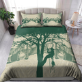 Premium All Over Printed Arborist Logger Lumberjack Chainsaw Bedding Set MEI