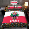 Customize Poland 3D all over printed bedding set SN29052104