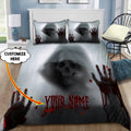 Customize Name Skull Revenge Bedding Set AM05062102