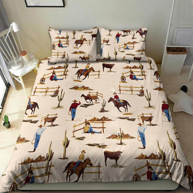 Cowboy 3D All Over Printed Bedding Set