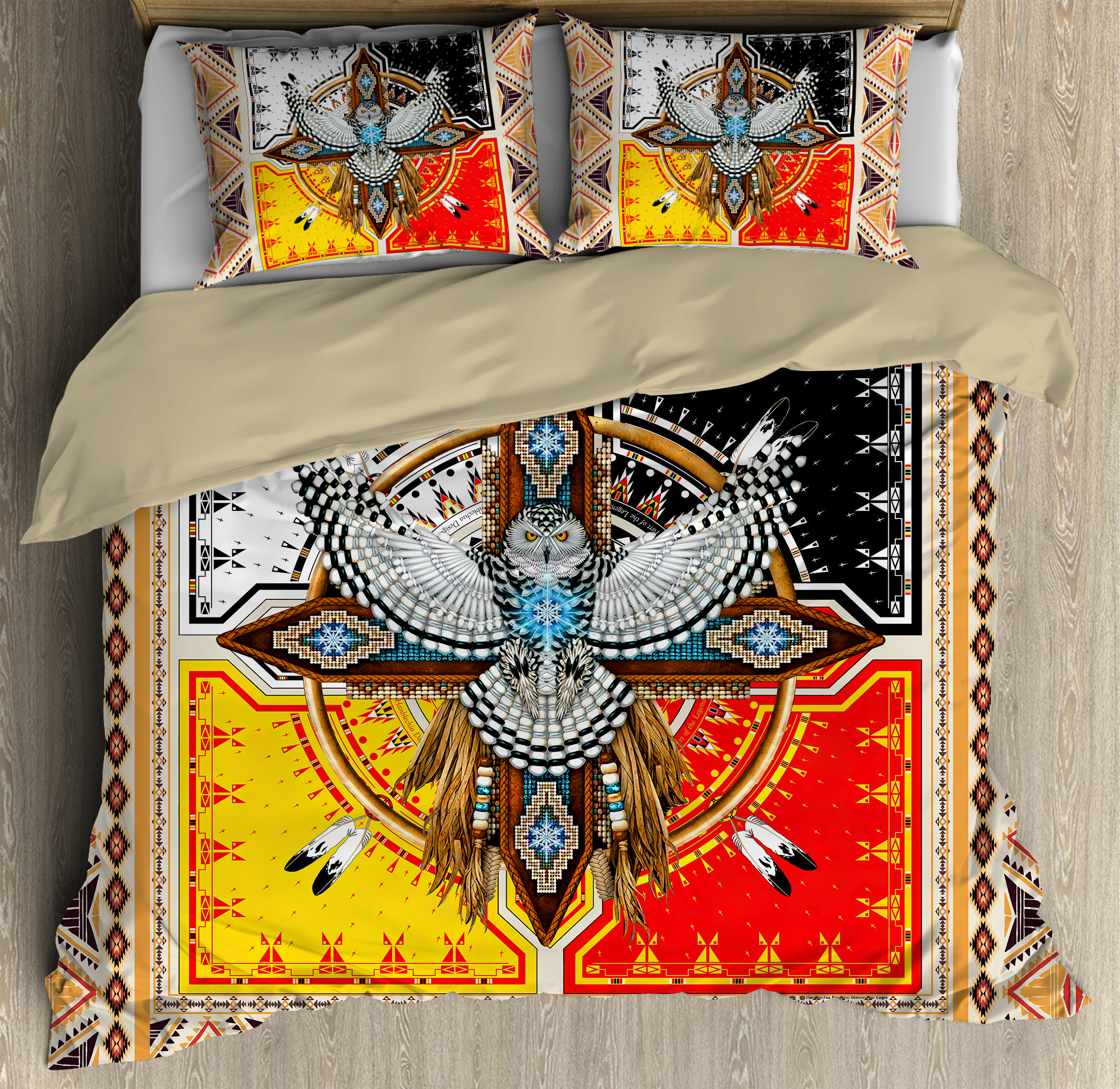 Native American 3D All Over Printed Bedding Set
