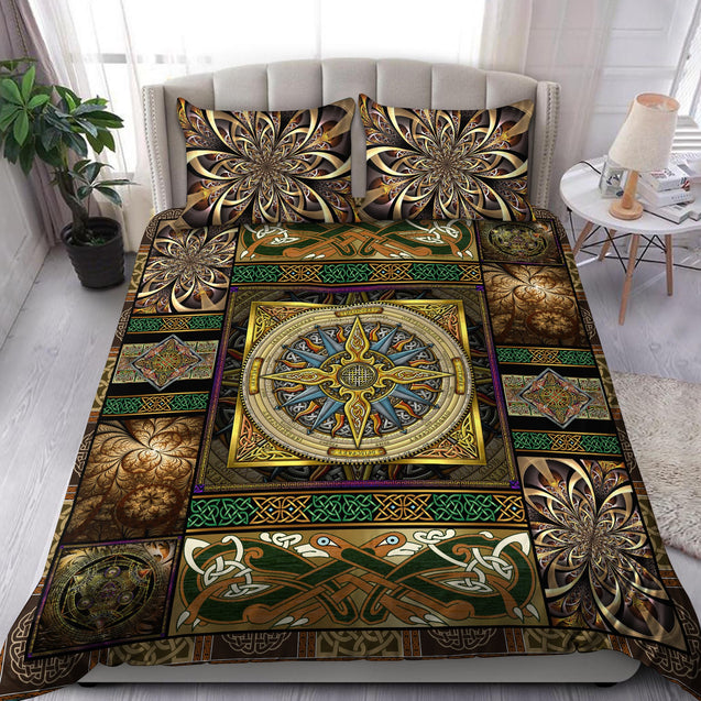 Celtic Compass 3D All Over Printed Bedding Set