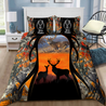 Camo Deer Hunter 3D Bedding Set LAM