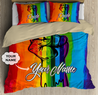 Customize Name LGBT Pride Bedding Set TNA07052102