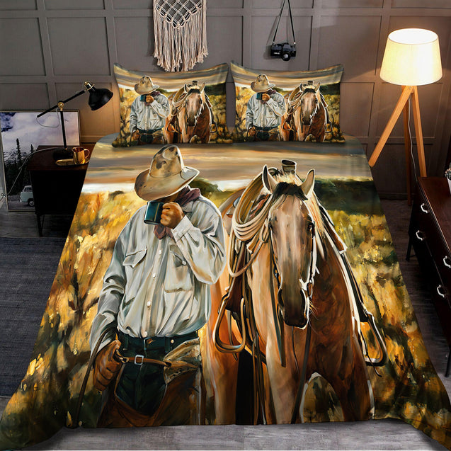 Cowboy 3D All Over Printed Bedding Set