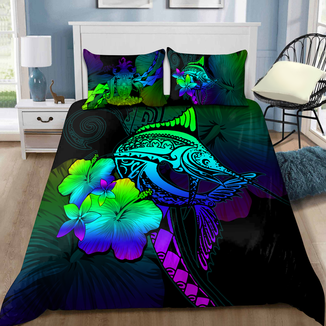 Animal Habiscus Hawaii Decorated 3D Bedding Set