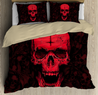 Red Satanic Skull Bedding Set MH26012104