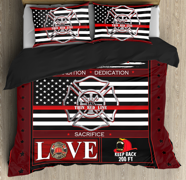 Love Firefighter Bedding Set DD23012104