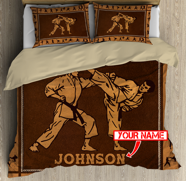 Customize Name Karate Bedding Set TNA12032101