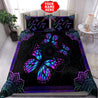 Customize Name Mandala Butterfly Bedding Set HHT09042101