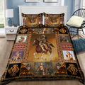 Native American Warrior 3D All Over Printed Bedding Set