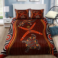 Aboriginal Naidoc Week Heal the Lizard and Turtle 3D print Bedding set