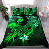 Coconut Tree Polynesian Hawaii Personalized Name Decorated 3D Bedding Set