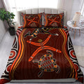 Aboriginal Naidoc Week Heal the Kangaroo and Turtle 3D print Bedding set