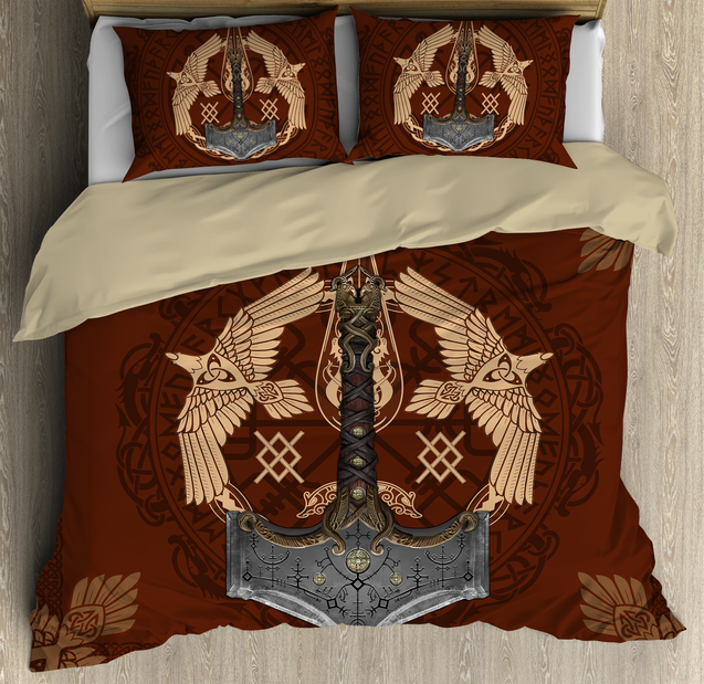 Viking 3D All Over Printed Bedding Set