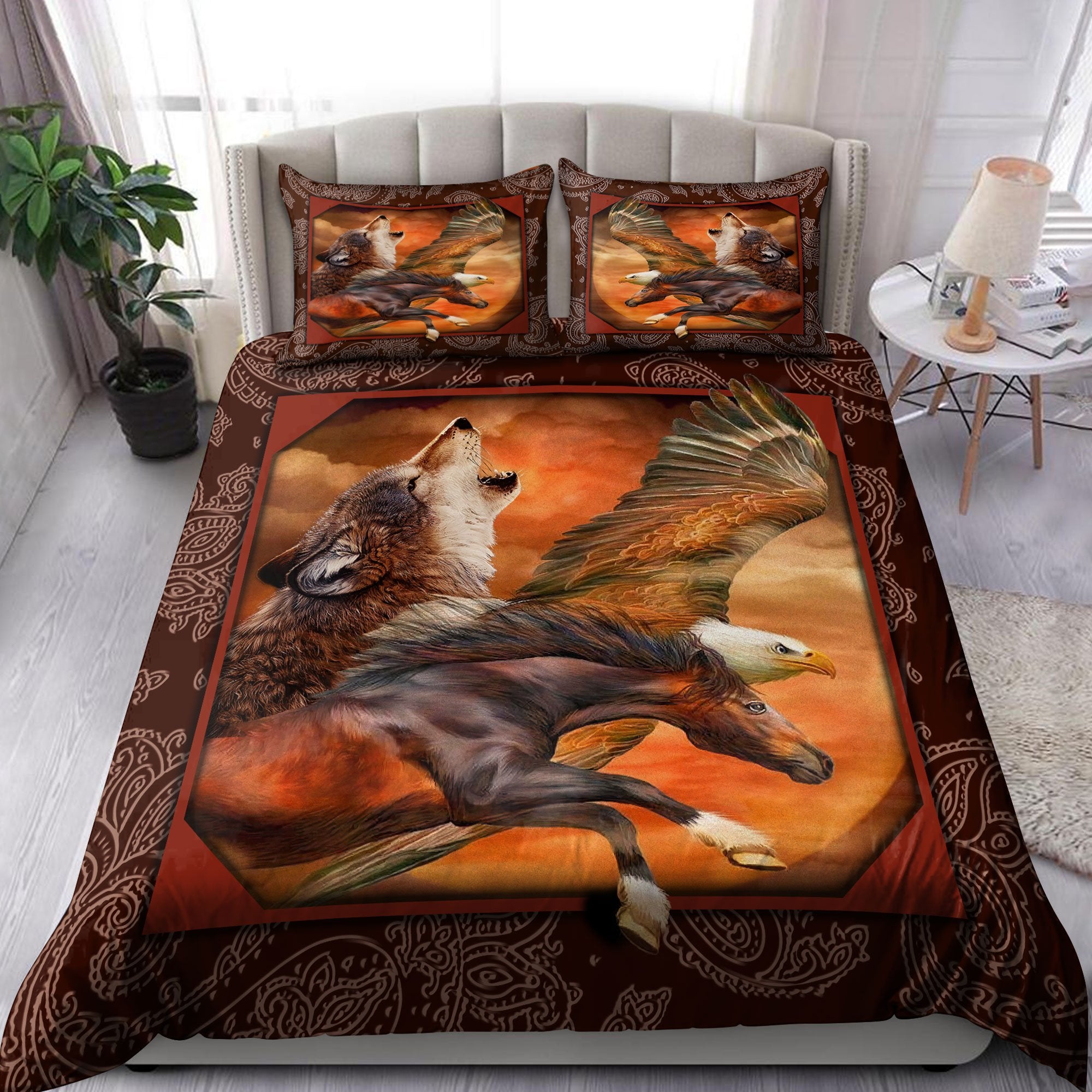 Native American 3D All Over Printed Bedding Set