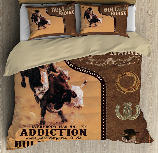 Bull Riding Rope Bedding Set To Be Bull Riding