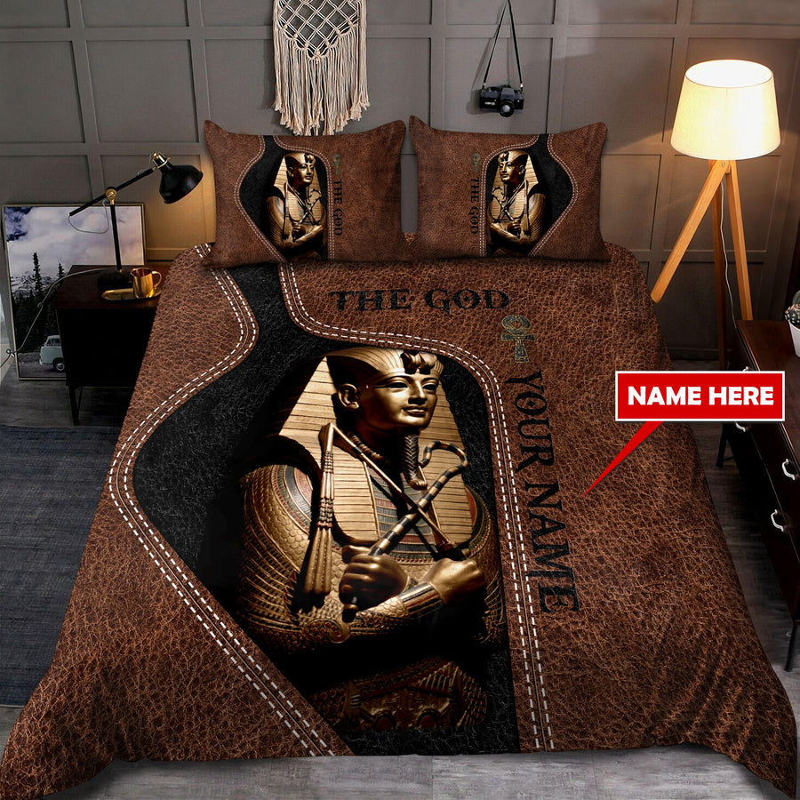 Custom name Pharaoh The God Ancient Egypt Bedding set