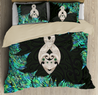 New Zealand Aotearoa Manaia Fern Bedding Set ML