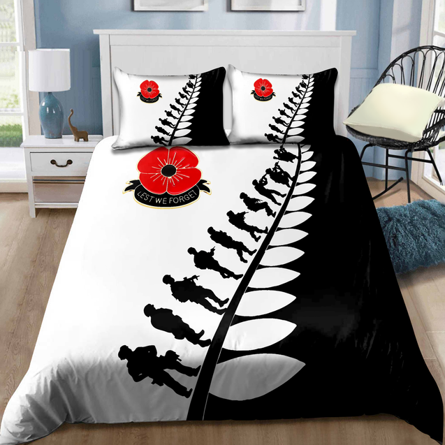 Anzac Day Lest We Forget 3D All Over Printed Bedding Set