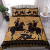 Ancient greece warrior Greek Mythology 3D print Bedding Set