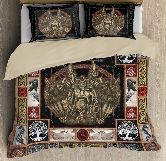 Viking 3D All Over Printed Bedding Set