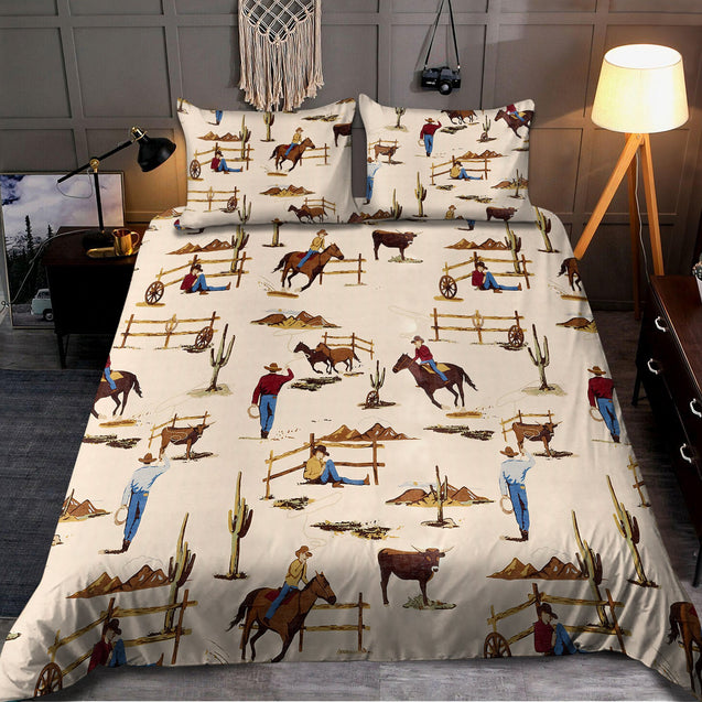 Cowboy 3D All Over Printed Bedding Set