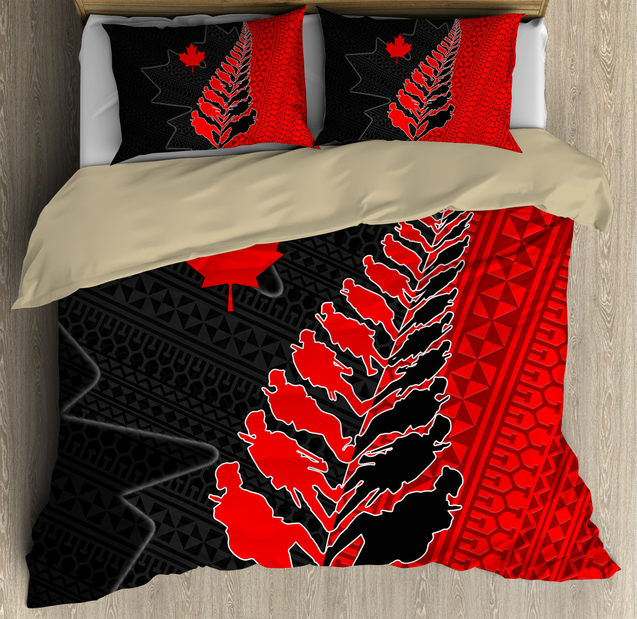 Canadian Veteran Remembrance Day Bedding Set XT TNA16032103