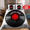 Customize Name Vinyl Record Bedding Set HHT11052105