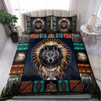 Wolf Native American 3D All Over Printed Bedding Set