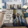 Couple Fishing 3D All Over Printed Bedding Set