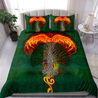 Phoenix And Tree Of Life Irish Saint Patrick's Day Bedding Set TN