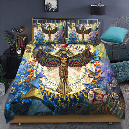 Hathor Goddess Beautiful Life Ancient Egyptian Bedding Set