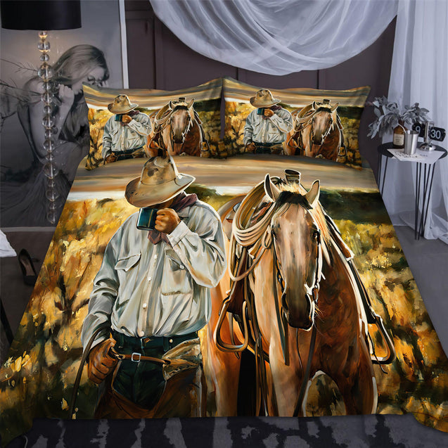 Cowboy 3D All Over Printed Bedding Set