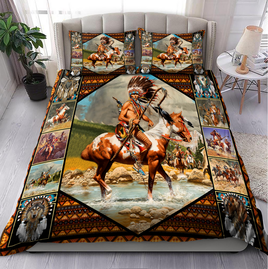 Native American 3D All Over Printed Bedding Set MH15122101NA