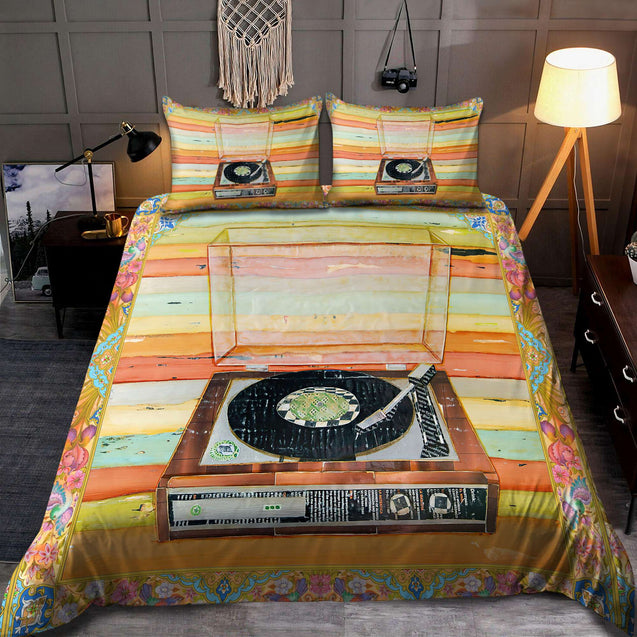 Vinyl Record 3D All Over Printed Bedding Set